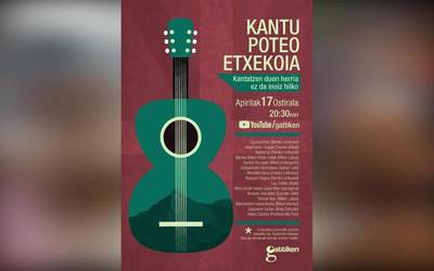Kantu Poteo Etxekoia ospatu dute Gabiriatik mundura
