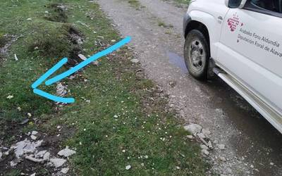 San Prudentzio jaietako jaki preziatuenak bide bazterrean