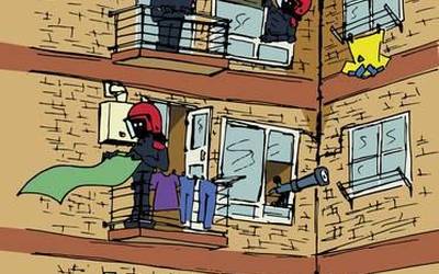 [ILUSTRAZIOA] Hitz egin poliziarekin, ez zure auzokidearekin