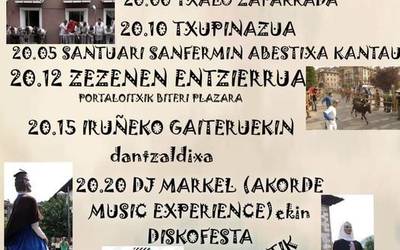 Balkoiko Sanferminak ospatuko dituzte bihar Arrasaten