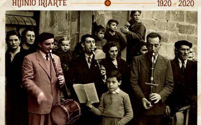 Higinio Iriarte txistulariaren postala atera du numismatika elkarteak