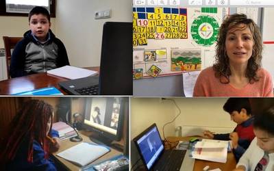 Lan errutinak markatzeko lanak bidaliko dituzte eskolatik eta ez dira kalifikatuko