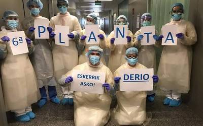 Boluntarioek 3.000 bata egin dituzte Derion
