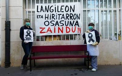 Langileen bizitza "lehentasuna" izan behar dela aldarrikatu dute lantokietan