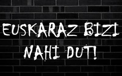 'Euskaraz bizi nahi dut'