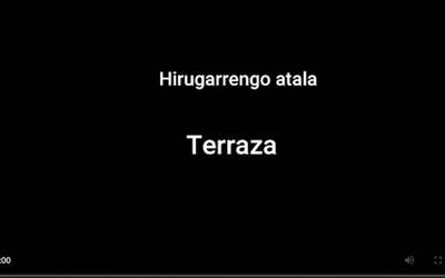 'Konfinamendua' bideo sortaren hirugarrengo atala: 'Terraza'