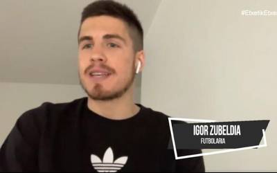 Igor Zubeldia: "Taldekide guztiok zelaian lortu nahi ditugu sariak"