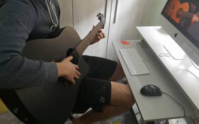 Lanean jarraitzen du Leizarra musika eskolak