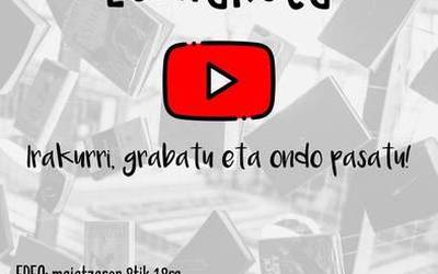 Booktuber lehiaketa antolatu du Zaldibarko Udalak