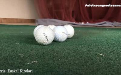 Xabier Gorospe golflari aramarrak berrogeialdiko lana eta honen osteko itzulia nola kudeatuko duen azaldu digu