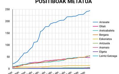 Zazpi positibo berri atzeman dira Debagoienean azken orduetan