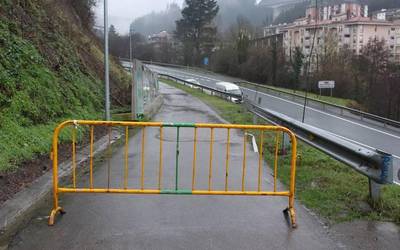 Bidegorria itxiko dute, zenbait artapen lan egiteko