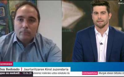 Jon Redondo: "Futbol profesionala ekainaren 12an itzultzea azkarregi iruditzen zait"