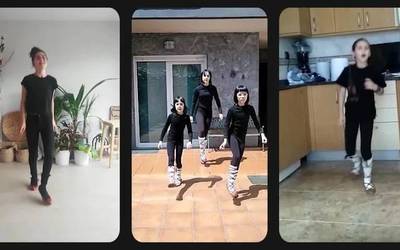 [BIDEOA] Banangoa dantzatu dute Durangoko Tronperri taldeko dantzariek