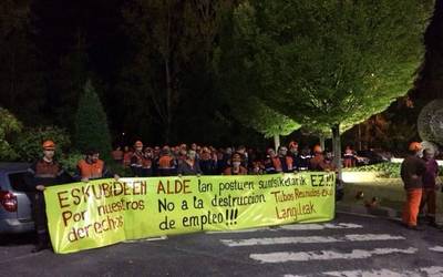 Tubos Reunidos enpresak enplegua erregulatzeko espediente berria prestatuko du, laugarrena pandemia hasi zenetik