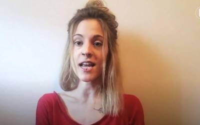 Leire Ugadi urduñarra BERRIA aretoan