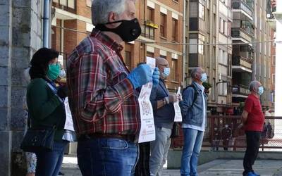 Mobilizatzeari ekin diote berriz eskualdeko pentsionistek