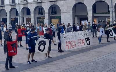 Patxi Ruiz presoari elkartasuna adierazteko mobilizazioak gaur Bergara eta Arrasaten