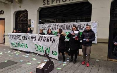 Sephora enpresako langileek grebari berrekin diote