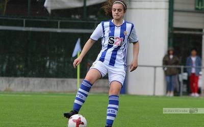 Jone Larrañaga futbol jokalari azkoitiarra mailaz igo da Realarekin