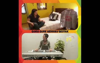 Herriko besten falta betetzeko kantatxo bat grabatu du Hauspolariek taldeak