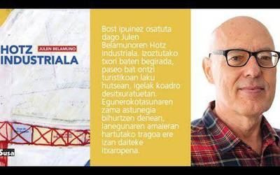 Julen Belamunok 'Hotz industriala' liburua aurkeztu du