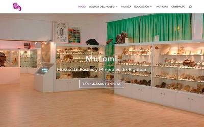 Mufomi museoak webgunea estreinatu du