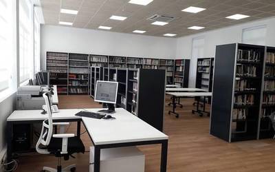 Lezamako liburutegia astelehenean zabalduko da