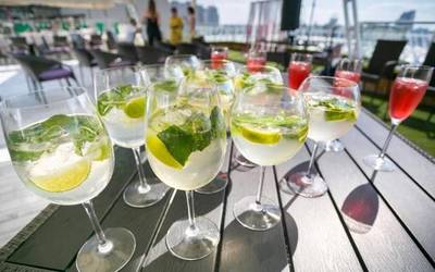 Gin-tonic vs zinema-sarrera