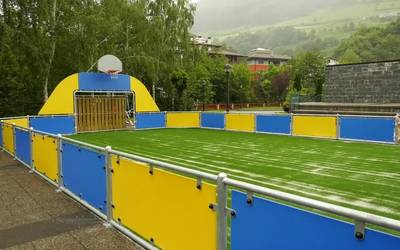 Haur parkeak eta kirol pista zabalik Ataunen