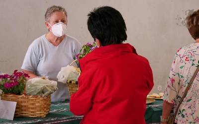 Beasaingo hilabeteko lehen larunbateroko azoka berriz martxan