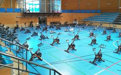 Kiroldegia egokitu dute COVID-19az babesteko segurtasun neurriak bermatzeko