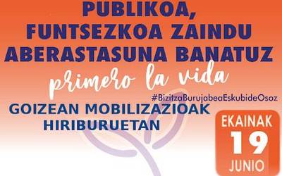 Eskubide sozialak aldarrikatuko dituzte bihar plazan