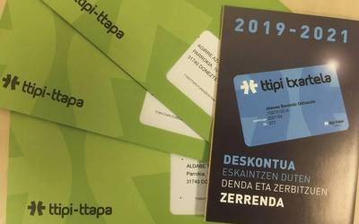 Sustapen-txartelek Bortzirietako komertzio eta zerbitzuetan sortzen dituzten onurak ezagutu nahi ditu Gizarte Zerbitzuen Mankomunitateak