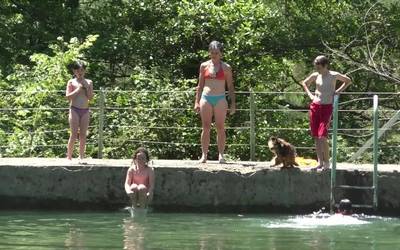 Naturaz gozatzera atera dira goierritarrak urtaro berria estreinatzearekin batera