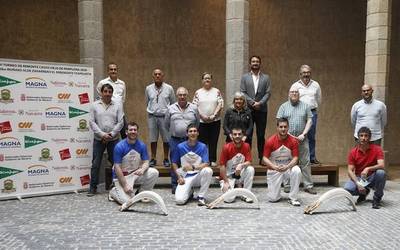 e-Remonte Beti Euskal Jai enpresa berria aurkeztu dute gaur Iruñean