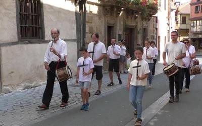 San Joan egun berezi honetan, txistulariek ez dute huts egin