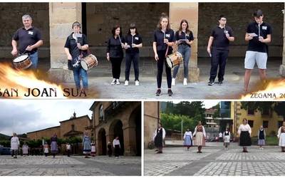 San Joan dantza Zegaman