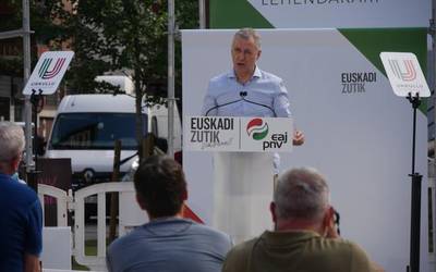 Bozka erabilgarriaren aldeko apustua egitea eskatu du gaur arratsaldean EAJk Laudioko topaketan