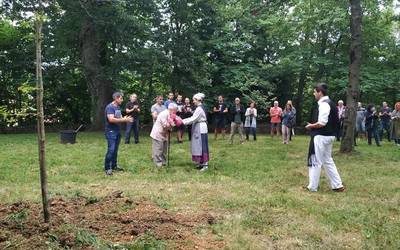 Irunberriko "erailketak" oroitzeko ekitaldia egin dute San Martinen