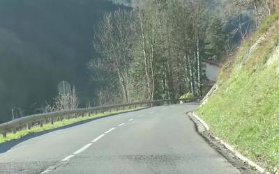 Hasi dituzte lanak Zegamara doan GI-2637 errepidean