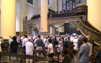 San Joan zortzikoa Santa Maria Musika Kapera eta Tolosako Udal Txistulari Bandaren eskutik