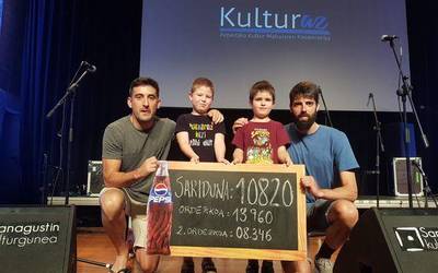 Ilunperen zozketak badu zenbaki sariduna