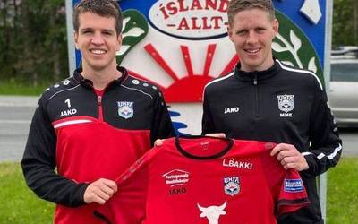 Endika Galarza Islandiako Afturelding taldera