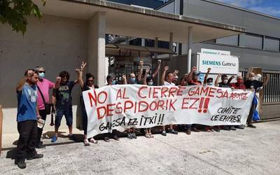 Gamesako enpresa batzordeak lanuzteak eta manifestazioak iragarri ditu lantegia ixtearen aurka