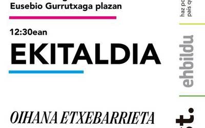 Igandean Zumaian ekitaldia, Oihana Etxebarrieta eta Eraitz Saez de Egilazekin