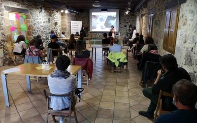 'Landa sortzailea' proiektuaren emaitzak aurkeztu dituzte Ibarraundi museoan