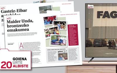 20 urteotako gertakari nagusiak, 20 albistetan