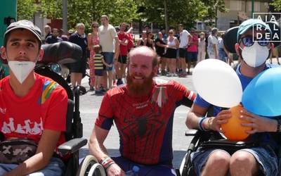 Positiboki baloratu dute Spiderabelen elkartasun maratoia