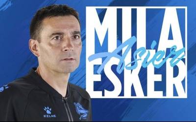 Asier Garitanok Alavesko entrenatzaile izateari utzi dio